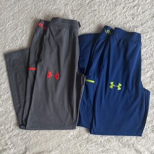 Under Armour Kids' Gray and Navy pants